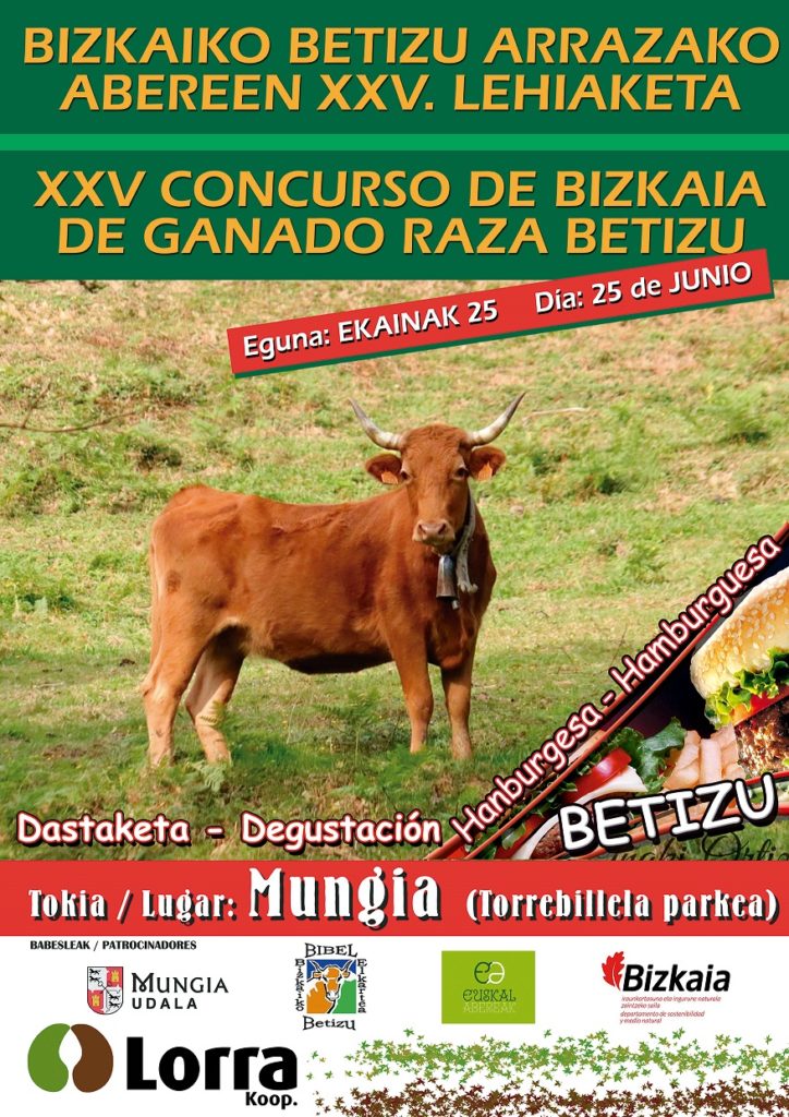 XXV Concurso de Bizkaia de Ganado raza Betizu