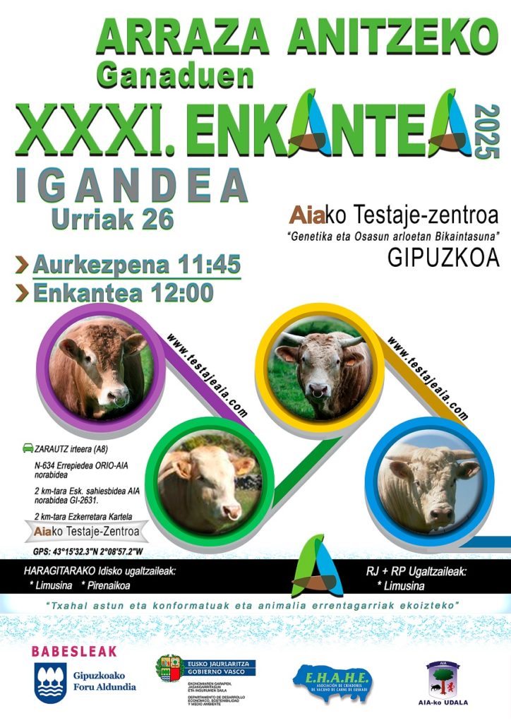 ARRAZA ANITZEKO GANADUEN XXXI. ENKANTEA